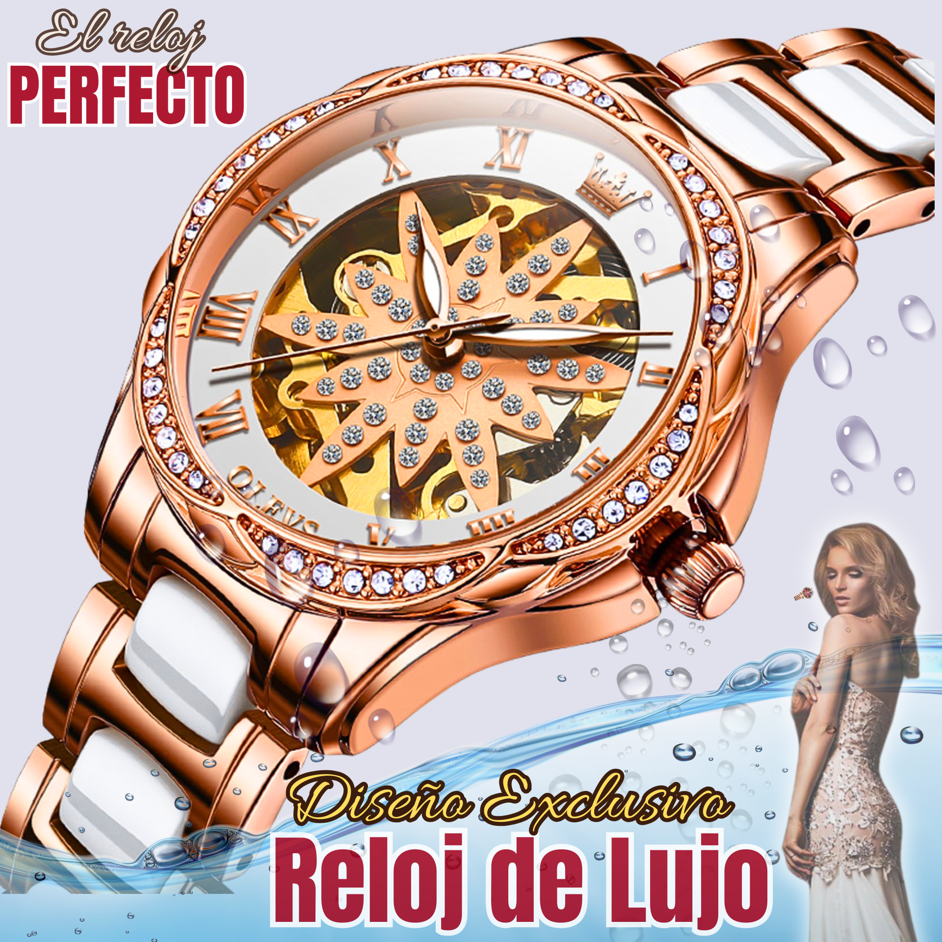 Reloj de Lujo AUTOMÁTICO OLEVS M33 Pro