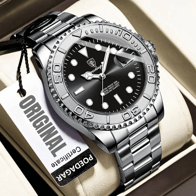 Reloj Exclusivo Poedagar L38 Black